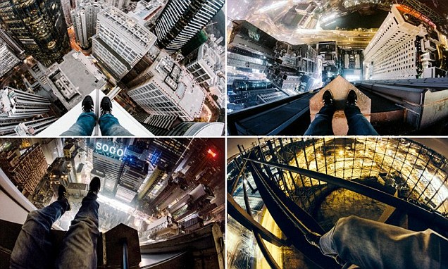 Fotografer Nekat Memotret dari Ketinggian 600 Meter